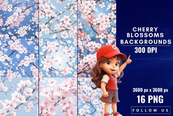 Cherry Blossoms Backgrounds: Infusing Projects with Spring's Ephemeral Beauty