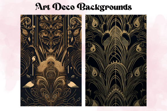 Elevate Your Projects with Stunning Art Deco Backgrounds