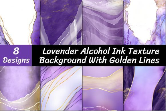 Lavender Alcohol Ink Texture Backgrounds: A Designer's Secret Weapon