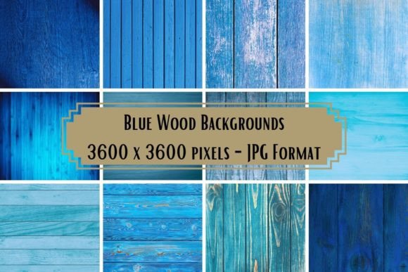 Transform Your Projects with Blue Wood Backgrounds